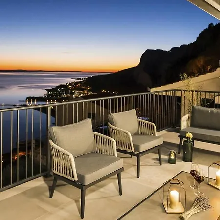 Villa Luxury Dream, Indoor Heated Pool, 7 Persons, Sea Views, Omis